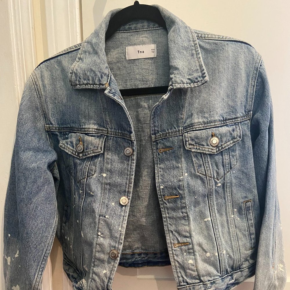 Aritzia Tna Denim Jacket